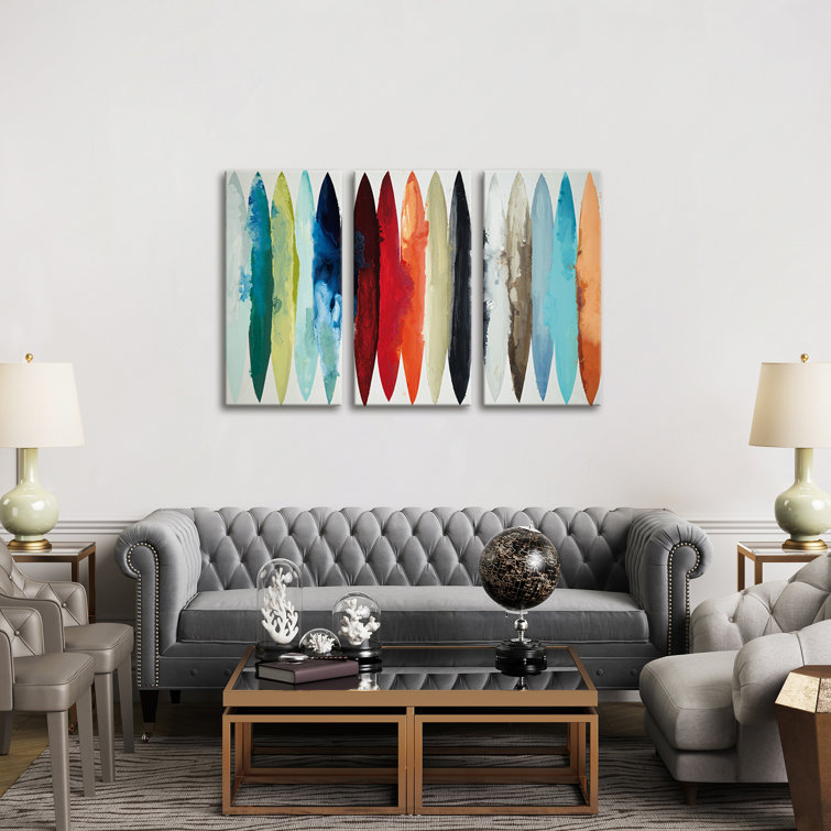Beachcrest Home Even Flow by Randy Hibberd Wrapped Canvas Painting